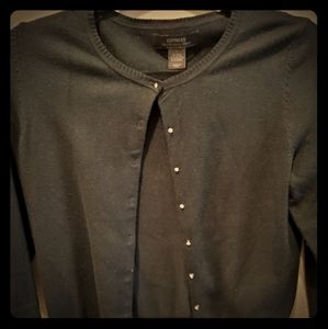 Express brand cashmere blend cardigan